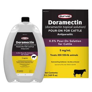 Doramectin Pour-On for Cattle  Durvet